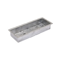 Boîtier d'amplificateur audio professionnel en aluminium moulé sous pression, protection IP65, dissipation thermique robuste, léger