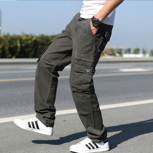 Abbigliamento da lavoro Casual da <span class=keywords><strong>uomo</strong></span> <span class=keywords><strong>pantaloni</strong></span> Cargo traspiranti ecologici antistatici <span class=keywords><strong>con</strong></span> ampie tasche <span class=keywords><strong>laterali</strong></span> comodi <span class=keywords><strong>pantaloni</strong></span> in tessuto a vita media - Product Image 5