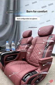 Convient pour la mise à niveau et la modification des sièges d'aviation dans les SUV et les véhicules tout-terrain, tels que les sièges électriques de deuxième rangée de la BMW X7. - Product Image 3