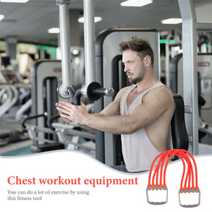 Corda per Trazioni, Banda di Resistenza con Maniglia, Espansore per <span class=keywords><strong>Petto</strong></span> per Palestra Domestica, Viaggi e Fitness all'Aperto - Product Image 4