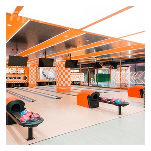 Juego completo de alta calidad <span class=keywords><strong>Bowling</strong></span> Alley Lane interior y exterior hecho para bolos de diez pines - Product Image 4