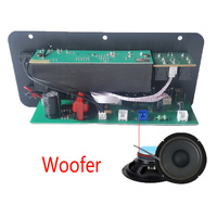 8-18 inç hoparlör D10 oto güç amplifikatörü mikrofon ayarlanabilir yankı üreticisi anma 30W bluetooth araç ses
