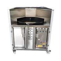 Horno automático de pan de pita Tandoori, ideal para máquinas de fabricación de productos de grano para hornear rotativas árabes
