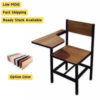 Fauteuil à faible MOQ pour écoles, chaise d'étude pour étudiants, chaises et tables de classe