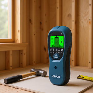 Détecteur de murs électronique Vevor bleu avec écran LCD haute définition, alarme sonore, capteur intelligent, détection de fils métalliques et de câbles AC - Product Image 2