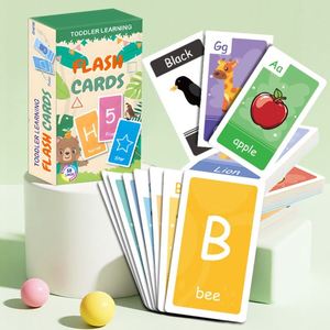 Juguete Educativo Valioso, Tarjetas de Memoria con Letras, Números, Colores y Formas, de Doble Cara, para el Aprendizaje de Niños Pequeños - Product Image 6