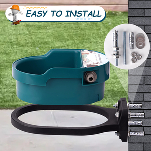 Chăn Nuôi Cho Ăn Thiết Bị Nước Lợn Gia Súc Cừu Con Chó Tự Động Uống Bát Với Khung Động Vật Nước Máng - Product Image 3