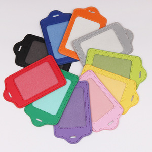 Porta Tarjetas de Cuero para Estudiantes y Trabajadores de Fábrica con Porta Nombre para Tarjeta de Autobús, Tarjeta de Identificación - Product Image 2
