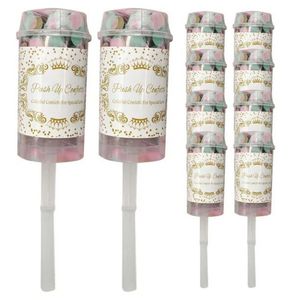 Jouets promotionnels <span class=keywords><strong>Love</strong></span> Joy <span class=keywords><strong>Festival</strong></span>, canon à confettis dorés écrasés, décoration de fête, lance-confettis à main pour mariage - Product Image 6