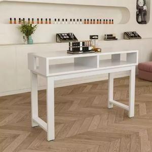 Mesa de Manicura de Metal de Diseño Japonés Moderno, Muebles de Hierro en Oferta para Salones de Uñas, Dormitorios y Salas de Estar - Product Image 4