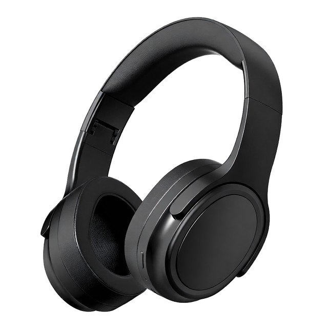 PTron Studio Pro Over-Ear Wireless Headphones 65Hrs Playtime HD Mic Dual Pairing TruTalk AI-ENC Calls Low-Latency Gaming 40mm