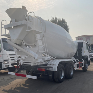 Camión Mezclador de Concreto HOWO 6x4 de 10-12cbm de <span class=keywords><strong>Segunda</strong></span> <span class=keywords><strong>Mano</strong></span>, 371HP, Euro 2, Camión Mezclador de Cemento de Uso Pesado a Precio Económico - Product Image 5