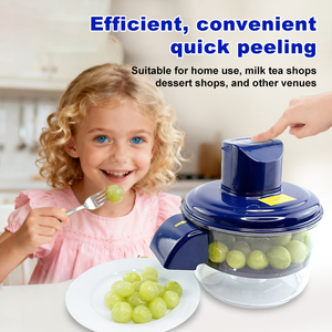 Pelador de Frutas Automático en Oferta, Pelador de Uvas Pequeño, Máquina Peladora de Uvas y Ajos con Múltiples Accesorios - Product Image 4