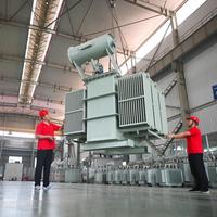 Transformateur toroïdal triphasé économique immergé dans l'huile 100-2500 kVA 50/60 Hz, livraison rapide industrielle, support OEM