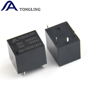 Tongling JQC-T78-DC12V-A 20A xe tiếp sức 12V 4 pin mini điện PCB gắn tiếp sức - Product Image 4