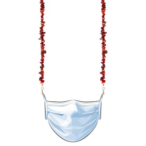 Moda nueva moda piedras preciosas naturales hechas a mano gafas de sol cadenas mujeres gafas cordón soporte Correa cuerda <span class=keywords><strong>para</strong></span> enmascarar cadena - Product Image 4