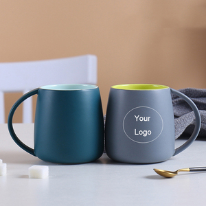 Wholesale Inner Color Mug Office Ceramic Water Cup Custom Printed Coffee Mugs for Promotion - Product Image 1