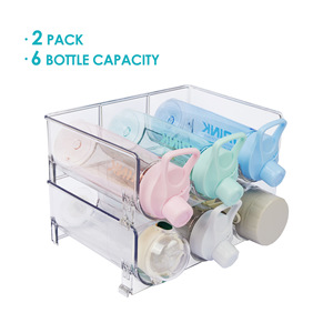 Organizador de botellas de agua PET, estantes para vino, refrigerador, botella de agua, estante para botellas de agua - Product Image 4