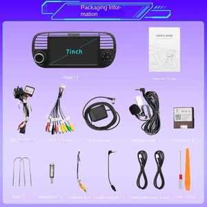 7 ''Android 13 autoradio stéréo pour Fiat <span class=keywords><strong>F500</strong></span> 2012 lecteur multimédia sans fil Carplay & Auto BT GPS Navigation tête unité - Product Image 4
