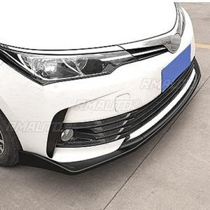 <b>Car</b> Front Bumper Lip <b>Diffuser</b> Spoiler Glossy Black Modification Part <b>for</b> Toyota Corolla 2017-2018 Bumper Protector Body Kit - Product Image 4