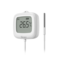 Capteur de température étanche Zigbee SONOFF SNZB-02LD avec sonde en acier inoxydable de 1,5 m, écran LCD
