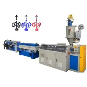 HDPE PE PVC PP plastic pipe manufacturing machine double wall corrugated pipe machine 16mm Soft Hose Extrusion Making Machine