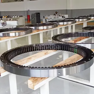 Rodamientos de plato giratorio de anillo de giro de gran tamaño mesa giratoria rodamiento