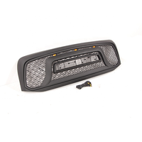 Spedking 2006-2008 kit de carrosserie automobile tout-terrain accessoires ABS pare-chocs avant grille avec lumière pour Dodge ram 1500