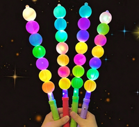 Bâtons lumineux LED colorés en forme de calebasse, pour Noël, anniversaires, mariages, fournitures de fête, calebasse en plastique clignotante pour événements lumineux