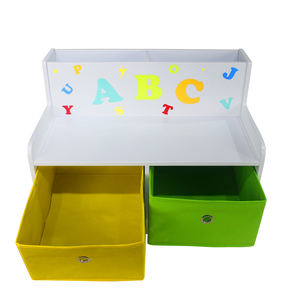 Caisse de rangement de jouets <span class=keywords><strong>en</strong></span> plastique pour enfants, boîte de rangement avec dossier de siège <span class=keywords><strong>en</strong></span> bois, pour les organisateurs de boîtes d'étude, personnalisée <span class=keywords><strong>en</strong></span> usine - Product Image 2