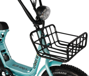 Vélo hybride à pneus larges de 20 pouces avec moteur 48V 1000W, double batterie de 15 Ah pour adultes - Vélo électrique à pneus larges G01 pour la ville, la neige, la plage, les balades - Product Image 5