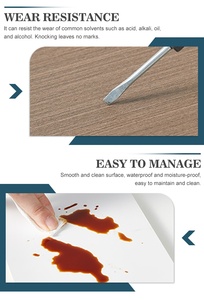 E1 lớp 18mm trắng <span class=keywords><strong>MDF</strong></span> ổn định tốt đồ nội thất trong nhà tủ quần áo Tủ sách vật liệu chất lượng cao Fibreboard - Product Image 4