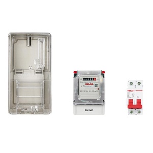 Caja de distribución de medidor electrónico monofásico | Caja de Medidor eléctrico de plástico | Caja de alimentación reforzada para el hogar - Product Image 5