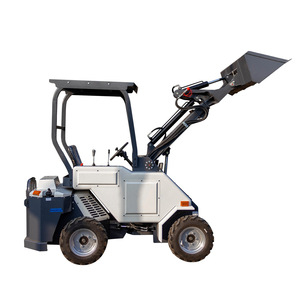 Mini-chargeuse sur pneus diesel Htl28 avec accessoires réversibles pour la construction et l'agriculture - Product Image 5