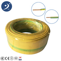 Cable Eléctrico Aislado de PVC de 450/750V, H07V-R/B07V-U/BV/BVR, para Construcción, Conductor de Cobre, Cable de Alimentación
