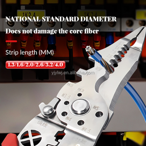 092c xử lý màu đỏ đa sử dụng dây cắt Tước công cụ dây vũ nữ Thoát y plier Cutter Uốn Tóc bồng công cụ chuyên ngành thợ điện kìm - Product Image 4
