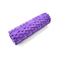 Rodillo de Espuma EVA con Púas, Diámetro Pequeño, Columna de Yoga Portátil, Barra de Masaje para Relajación Muscular, para Fitness, Yoga, Gimnasio en Casa