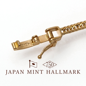 Calidad superlativa K18 12DCT 18cm3g Fashion Link Triple Curb Hand Chain Bracelet - Product Image 4