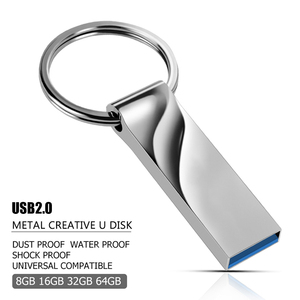 Ceamere <span class=keywords><strong>C21</strong></span> USB 2,0 Flash Pen Drives 2GB 4GB 32GB 8GB 16GB <span class=keywords><strong>64GB</strong></span> 128GB Pendrive personalizado Logotipo de Metal USB Pen Drive - Product Image 2