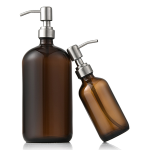 16oz hổ phách Boston Vòng 250ml 500ml chai Xịt Thủy Tinh với kích hoạt Phun hàng đầu - Product Image 4