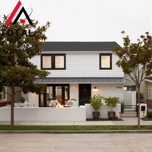 Горячее цинкование простота сборки полуфабрикат стальной сборный дом-дом Вилла легкая стальная рама