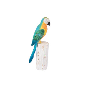 นกกระเต็นหงอนของเล่นนกกระเต็นขนาดเล็กเครื่องประดับไม้และของตกแต่ง - Product Image 5