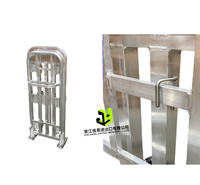 Chariot utilitaire pliable en forme de L