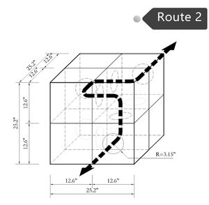 Laberinto 3D Grande <span class=keywords><strong>para</strong></span> <span class=keywords><strong>Gatos</strong></span>, Cubo Modular <span class=keywords><strong>de</strong></span> Cartón, Caja <span class=keywords><strong>de</strong></span> Escondite, Casa, Túnel <span class=keywords><strong>para</strong></span> <span class=keywords><strong>Gatos</strong></span>, Cama, <span class=keywords><strong>Castillo</strong></span> <span class=keywords><strong>de</strong></span> Juegos <span class=keywords><strong>para</strong></span> Esconderse y Buscar - Product Image 6