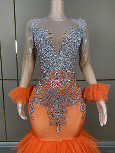 Robe de Bal Novance Y3654 2024, Robe de Soirée Sexy en Maille Transparente, Robe de Luxe Tendance, Vêtements pour Femmes de Guangzhou - Product Image 3