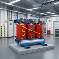 Equipo Eléctrico, Transformador de Distribución Trifásico de Tipo Seco para Interiores, 50Hz, Alta Seguridad, Solución de Energía para Proyectos Industriales, Ganzhong