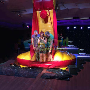 Jeux sportifs amusants pour enfants, roulette à fléchettes gonflable, château gonflable, trampoline gonflable - Product Image 3