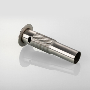 Sifone Moderno in Acciaio Inossidabile per Lavabo, Cestello Filtro Anti-Intasamento con Troppopieno e Scarico Pop-Up - Product Image 3