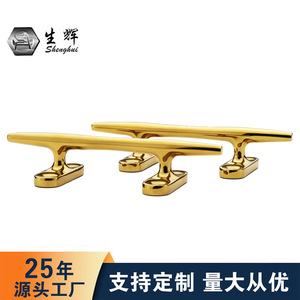 เสาเหล็กกลมชุบทองไทเทเนียมเงางาม วัสดุสแตนเลส 316 สำหรับงานทางทะเล - Product Image 5