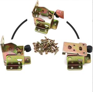 Nhiệm vụ nặng nề 90 độ bảng chân khung có thể điều chỉnh bảng sofa chân gấp khung bản lề - Product Image 3